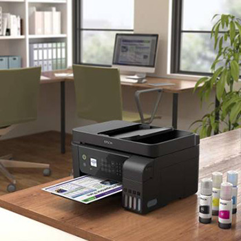 قیمت، مشخصات و خرید پرینتر چندکاره جوهرافشان اپسون مدل EcoTank L5190 | خانه  پرینتر