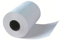 رول کاغذ حرارتی 79 میلیمتری چاپ آبی 40 متری