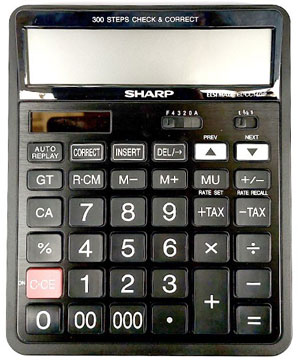 قیمت ماشین حساب شارپ مدل sharp cc14gp