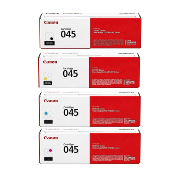 کارتریج تونر لیزری کانن مدل Canon 045 ست چهار رنگ