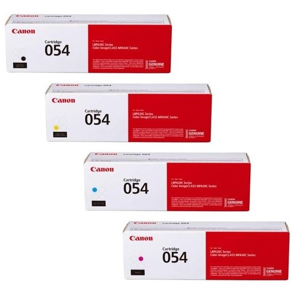 کارتریج تونر لیزری کانن مدل Canon 054 ست چهار رنگ