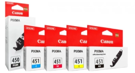 پک کامل کارتریج کانن مدل 450-451