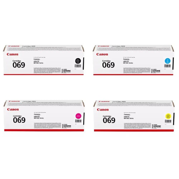 کارتریج تونر لیزری چهار رنگ کانن مدل Canon 069