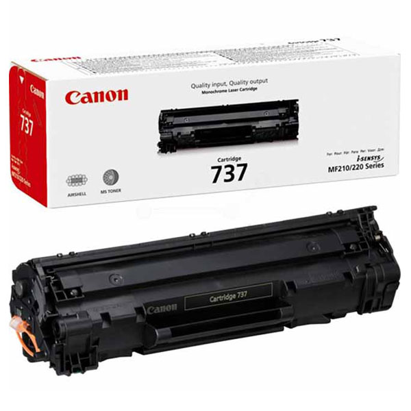 کارتریج تونر مشکی کانن Canon 737 اصل