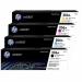 کارتریج تونر اچ پی چهار رنگ مدل HP 206A