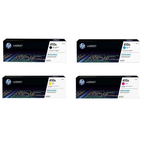 کارتریج رنگی لیزری اچ پی ست چهار رنگ  hp 410A