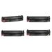 کارتریج رنگی لیزری اچ پی ست چهار رنگ  hp 410A