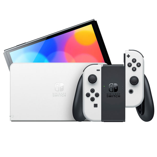 خرید کنسول بازی نینتندو مدل Switch White OLED
