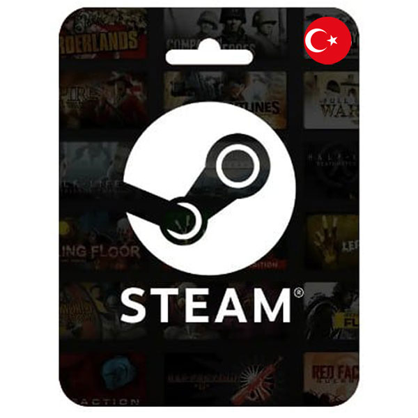 گیفت کارت استیم steam ترکیه