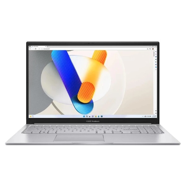 لپ تاپ ایسوس 15.6 اینچ فول اچ دی مدل A1504VA-NJ539 i7 با ظرفیت 512SSD و رم 16GB با پردازنده (1355U) رنگ نقره ای و کیبورد انگلیسی