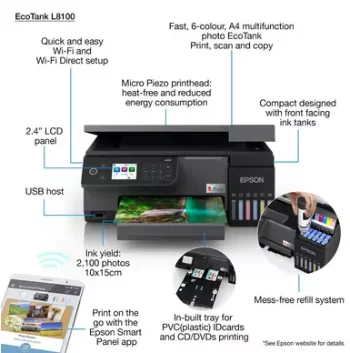 قیمت دستگاه اپسون L8100
