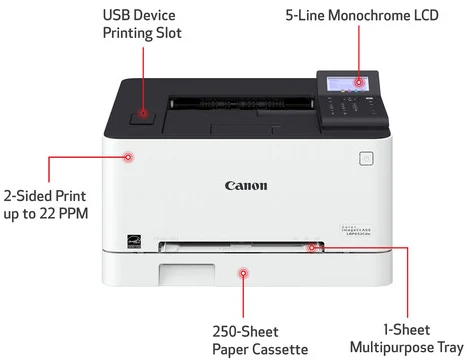 مشخصات پرینتر lbp632cdw