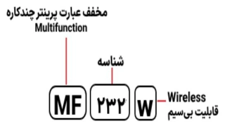 مشخصات mf232w