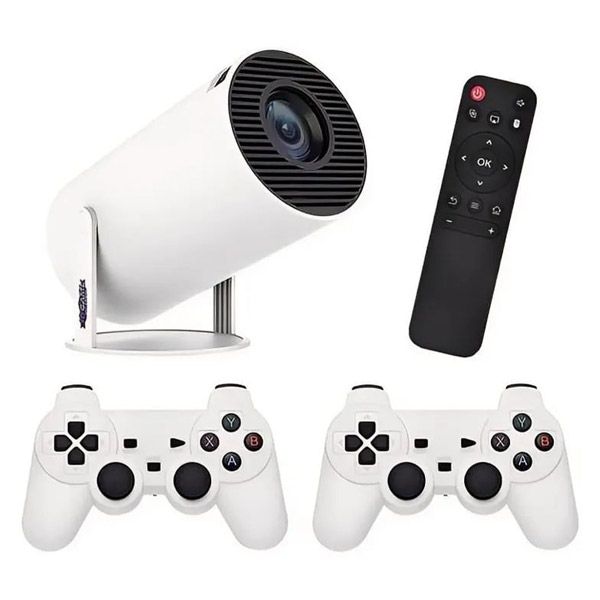 ویدئو پروژکتور گیمینگ Geek Space 2in1 مدل HY300‑A با وای‌فای 5G