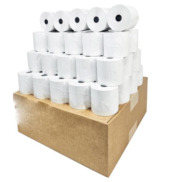 رول حرارتی 79 میلیمتری (8سانت) 30.5 متری کارتن 50 عددی