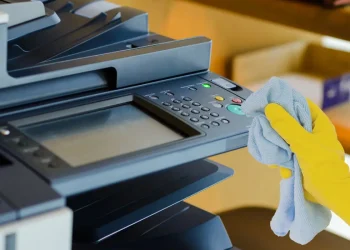 تمیز کردن دستگاه کپی