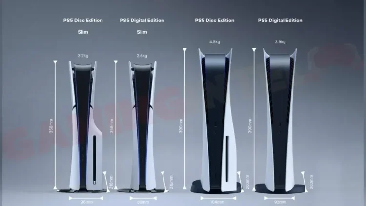نسخه معمولی و اسلیم PS5