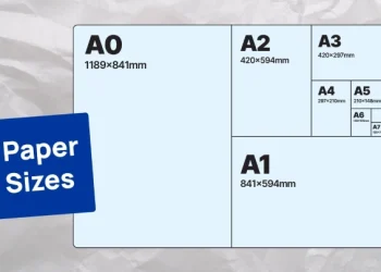 راهنمای انتخاب سایز کاغذ تحریر