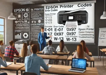 آشنایی با ارورهای پرینتر اپسون و رفع مشکلات آن‌ها