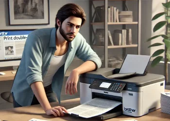 نحوه فعال کردن چاپ دورو در پرینترهای brother