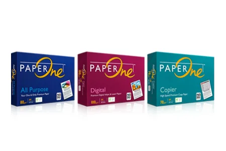 کاغذ A4 برند Paper One با کیفیت بالا در پرینت