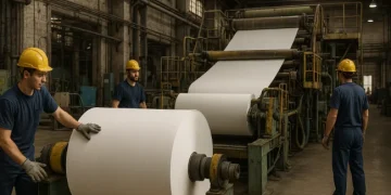 در کارخانه های تولید کاغذ چه میگذرد؟
