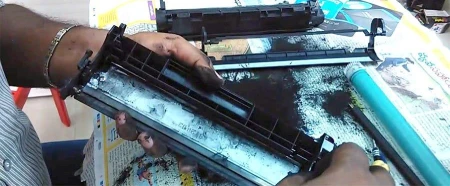 شارژ کارتریج لیزری