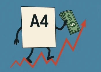 چرا قیمت کاغذ A4 مدام در حال تغییره؟ دلایل افزایش قیمت