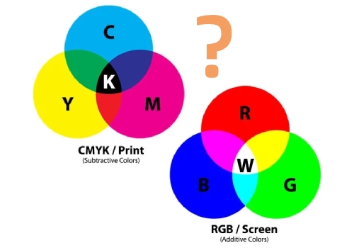 تفاوت RGB و CMYK در چاپ