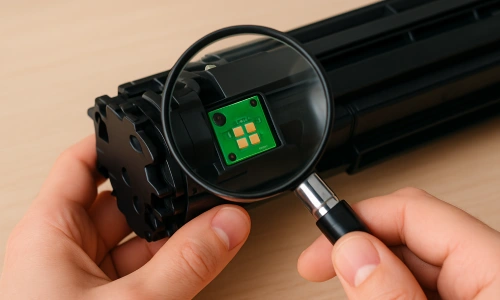بررسی چیپست کارتریج لیزری برای تشخیص کارتریج تقلبی