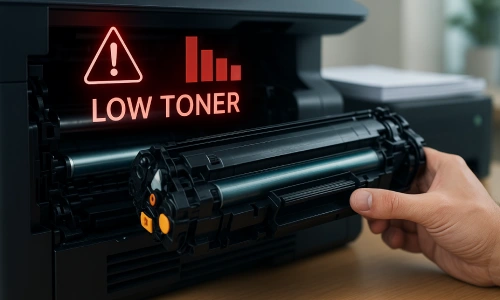 زمان تعویض کارتریج لیزری