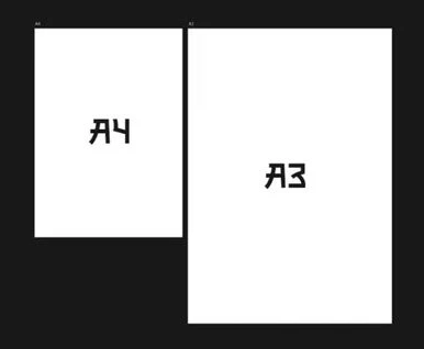 مقایسه کاغذ A3 با A4 