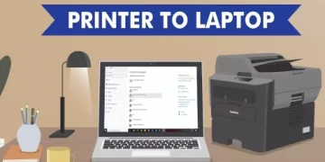 اتصال پرینتر به لپ تاپ