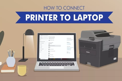 اتصال پرینتر به لپ تاپ