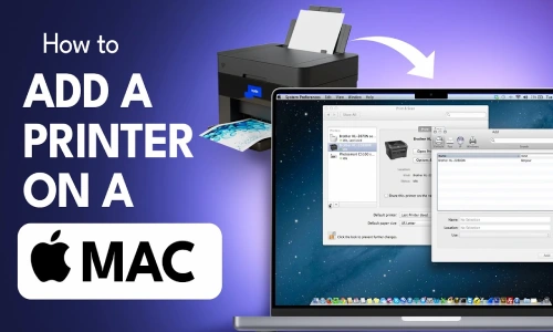 اتصال پرینتر به مک بوک