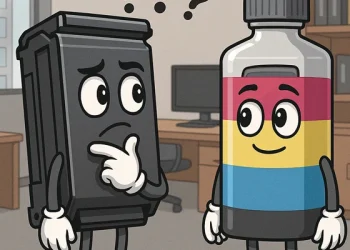 تفاوت تونر مشکی و رنگی در کارتریج‌های لیزری؛ چه زمانی به کدام نیاز داریم؟