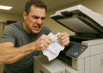 علت گیر کردن کاغذ در دستگاه کپی و راه‌حل آن