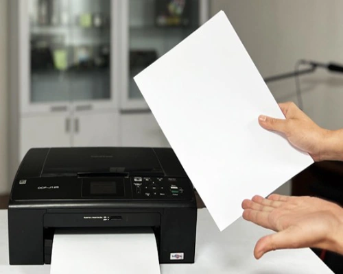 علت چاپ سفید پرینتر