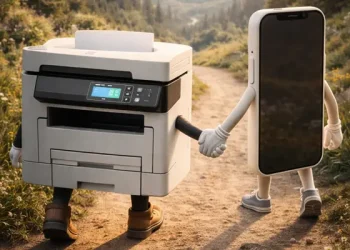 آموزش اتصال پرینتر به گوشی موبایل
