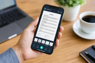 برنامه اسکنر گوشی