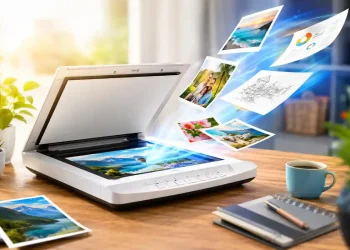 آموزش کار با اسکنر canon